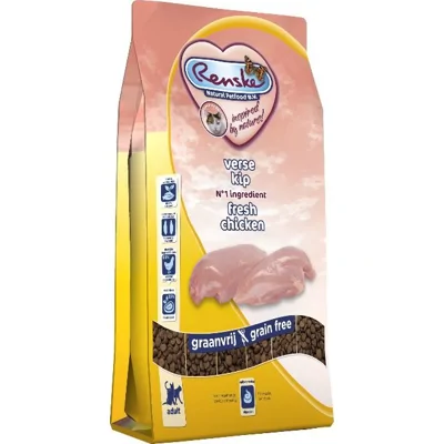 Renske Super Premium Adult verse Kip kattenvoer 400gr