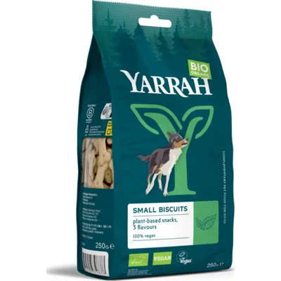 Yarrah biologische vegan hondenkoekjes voor kleinere honden 250gr