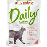 Almo Nature Daily met tonijn en zalm natvoer kat (70 g) 30 x 70 g