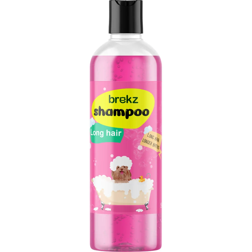 Brekz hondenshampoo voor langharige vacht 2 x 500 ml