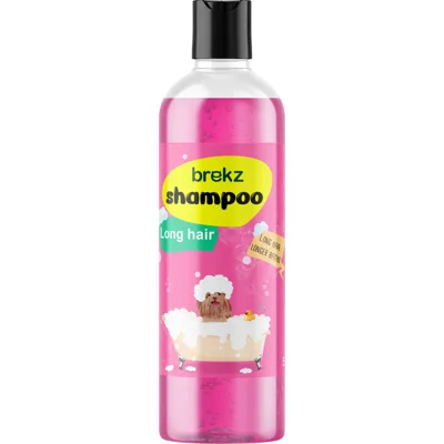 Brekz hondenshampoo voor langharige vacht 2 x 500 ml