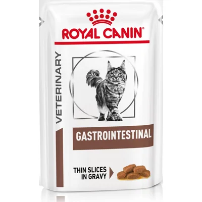 Royal Canin Veterinary Gastrointestinal natvoer kat (in saus) 1 doos (12 x 85 g)