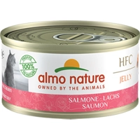 48x Almo Nature HFC Jelly Kattenvoer Nat Zalm 70 gr