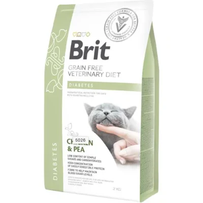 Brit Veterinary Diet Cat - Grain free - Diabetes - 5 kg