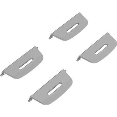 PeeWee EcoDome - Clips - Zilver - 4 stuks