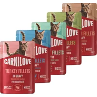 Carnilove Pouch Gravy Cat - Wild Zwijn verrijkt met Kamille - 24 x 85 g
