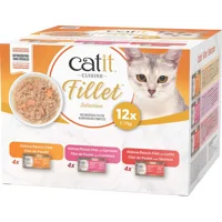 Catit Cuisine Fillet Selection - Kip - 12 x 75 g