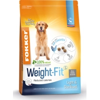 Fokker Weight-Fit Light & Sterilised hondenvoer 13 kg