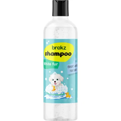 Brekz hondenshampoo voor witte vacht 2 x 500 ml