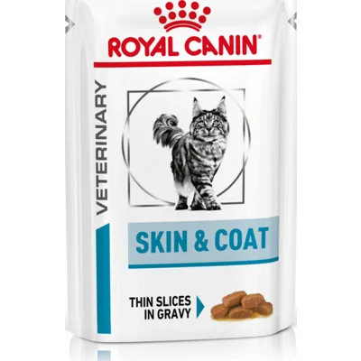 48x Royal Canin Skin&Coat Kattenvoer Nat 85 gr
