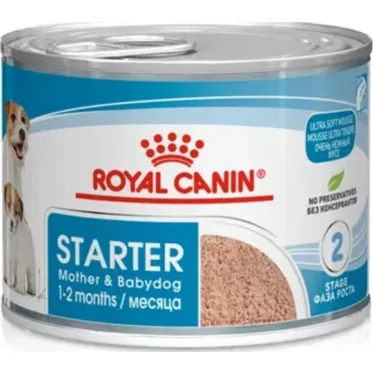 12x Royal Canin Mother&Baby Mousse Hondenvoer Nat 195 gr