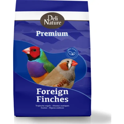 4x Deli Nature Premium Tropische Vogel 4 kg