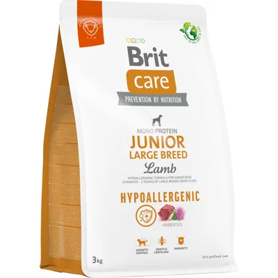 Brit Care - Dog - Hypoallergenic Junior Large Breed - Lam - 12 kg