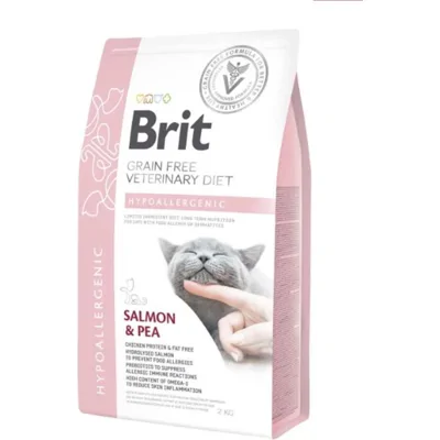 Brit Veterinary Diet Cat - Grain free - Hypoallergenic - 2 kg