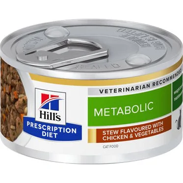 Hill's Prescription Diet - Metabolic Stoofpotje - Feline - 24 x 82 g