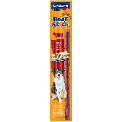 Vitakraft Beef Stick Original Rund - 16 + 5 gratis