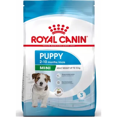 2x Royal Canin Puppy Hondenvoer Mini 4 kg