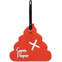 Beeztees Samy silicone poepzak en afvalhouder rood hond