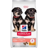 Hill's Science Plan Perfect Digestion Medium Puppyvoer met Kip en bruine Rijst Zak 14kg product name