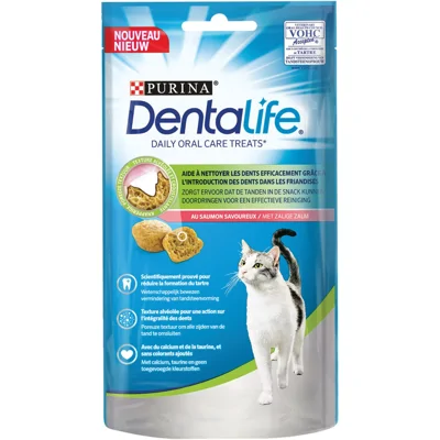 Purina DentaLife Daily Oral Care kattensnacks zalm