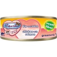 Renske verse vezel kip/zalm 70gr kattenvoer
