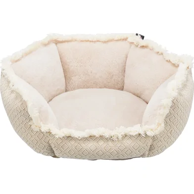 Trixie hondenmand boho hoekig beige 65x65x19 cm