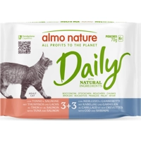 Almo Nature Daily met vis multipack natvoer kat (70 g) 12 x 70 g