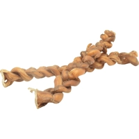 Brekz Snacks - Gevlochten bullepees 20-22cm voor de hond 3 stuks