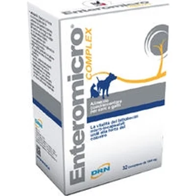 Enteromicro Complex tabletten voor hond en kat 1 verpakking