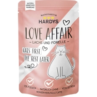 Hardys Love Affair zalm en forel natvoer kat (zakjes) 12 x 100 g