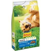 3x Bonzo Droogvoer Adult Menubrokken Kip 3 kg