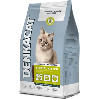 8x Denkacat Special Kitten Kattenvoer 1,25 kg