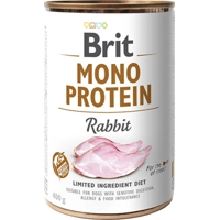 Brit Mono Protein konijn natvoer hond 12 x 400 g