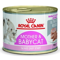 12x Royal Canin Mother&Baby Mousse Kattenvoer Nat 195 gr