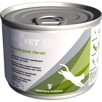 TROVET Hypoallergenic HRD (Horse) Kat - 6 x 200 gr blikken