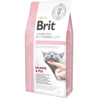 Brit Veterinary Diet Cat - Grain free - Hypoallergenic - 5 kg
