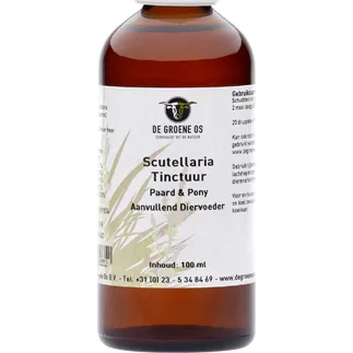 Groene Os Scutellaria Tinctuur - Paard/Pony - 100 ml