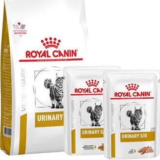 Royal Canin Urinary kat Combi bundel - 7 kg + 12 x 85 gr Morsels Gravy