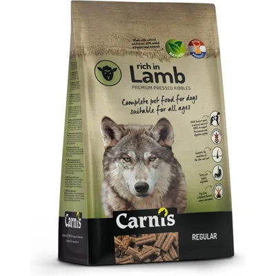 Carnis droogvoeding geperst rijk aan lam regular 2kg
