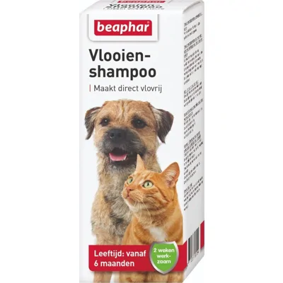 Beaphar Vlooienshampoo Hond en Kat 100ml