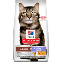 Hill's Science Plan Hairball & Perfect Coat Adult kattenvoer 1,5kg