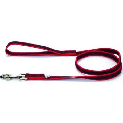 Julius K9 Antislip Lijn+Handvat Rood 1,2m