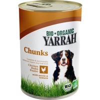 Yarrah Dog Brokjes Saus Kip 405gr