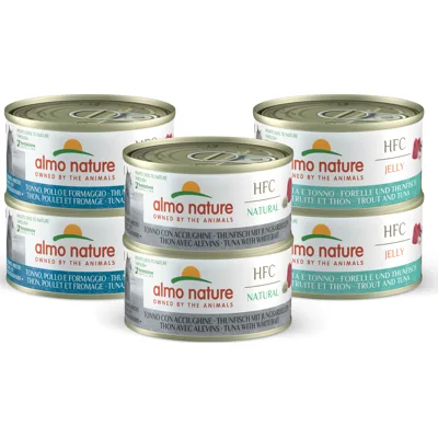Almo Nature HFC Natural tonijn multipack natvoer kat (70 g) 12 x 70 g