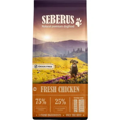 Seberus Fresh Chicken - natuurlijk graanvrij hondenvoer 10 kg