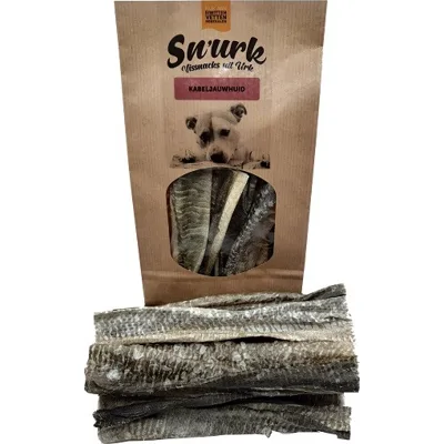 Sn'urk kabeljauwhuid hondensnack (75 g) Per 2
