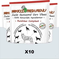 10x Farm Food Fresh Menu Rundvlees 300 gr