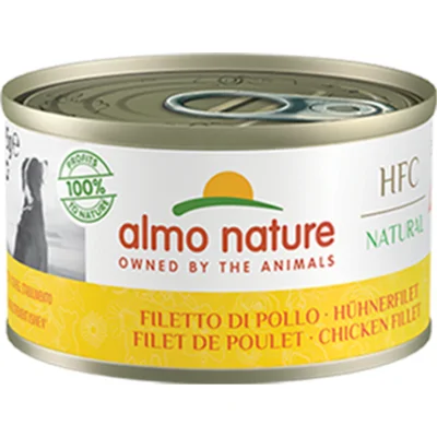 48x Almo Nature HFC Natural Hondenvoer Kipfilet 95 gr