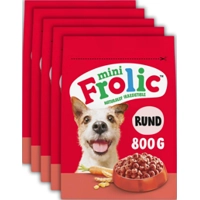 5x Frolic Hondenvoer Droog Mini Rund 800 gr