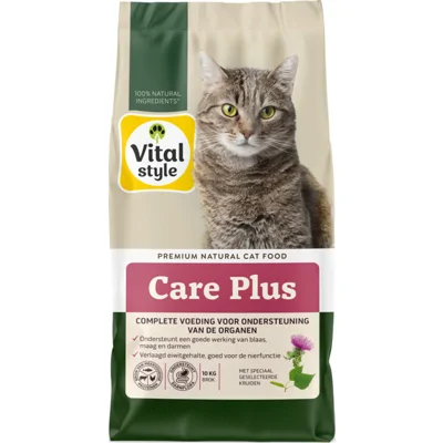 Vitalstyle Kattenvoer Care Plus 10 kg